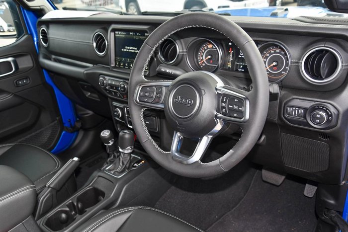 2023 Jeep Wrangler Unlimited Overland JL MY23 4X4 Dual Range Hydro Blue