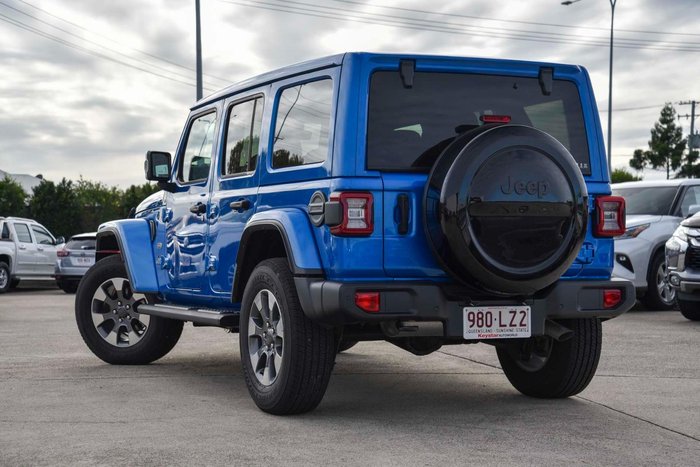 2023 Jeep Wrangler Unlimited Overland JL MY23 4X4 Dual Range Hydro Blue