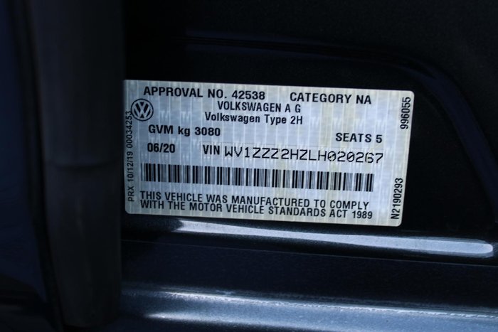 2020 Volkswagen Amarok TDI580 Highline Black