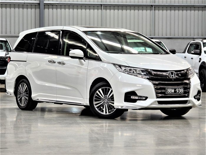2018 Honda Odyssey VTi-L 5th Gen MY18 Platinum White