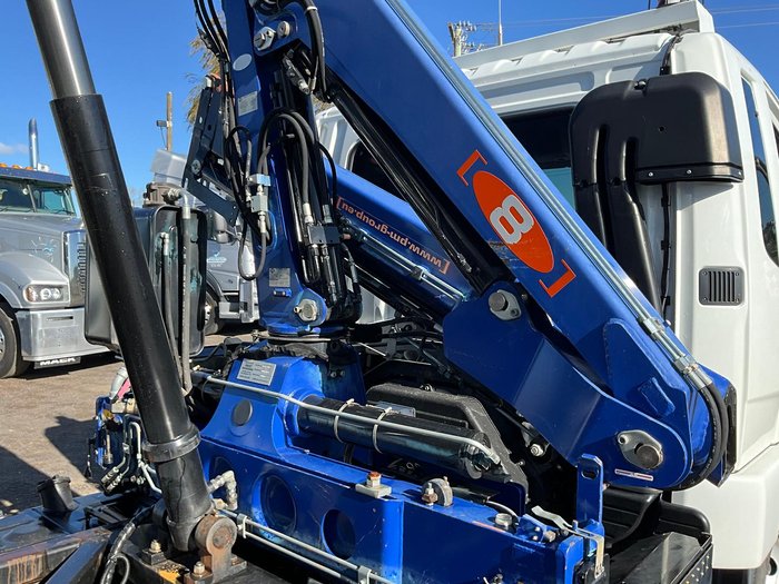 2016 Fuso Fk600 Ftd Tipper Crane Pm Only43 Hours $82000+Gst WHITE