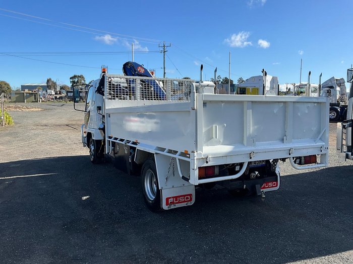 2016 Fuso Fk600 Ftd Tipper Crane Pm Only43 Hours $82000+Gst WHITE