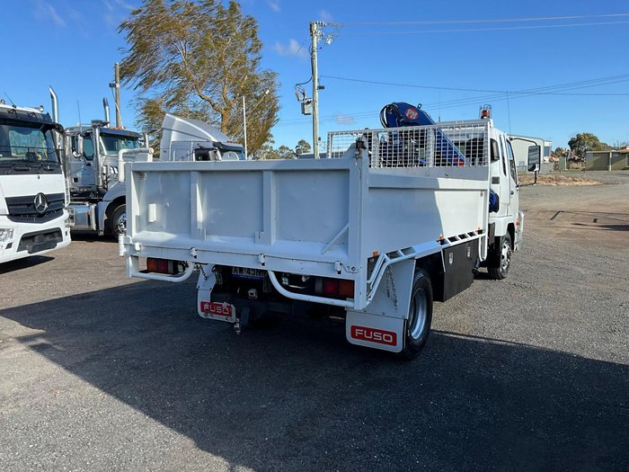 2016 Fuso Fk600 Ftd Tipper Crane Pm Only43 Hours $82000+Gst WHITE