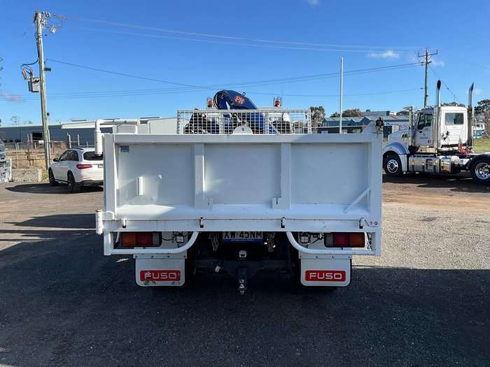 2016 Fuso Fk600 Ftd Tipper Crane Pm Only43 Hours $82000+Gst WHITE