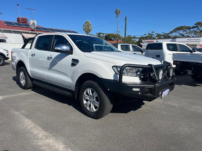 2019 Ford Ranger XLT PX MkIII MY19.75 4X4 Dual Range Arctic White