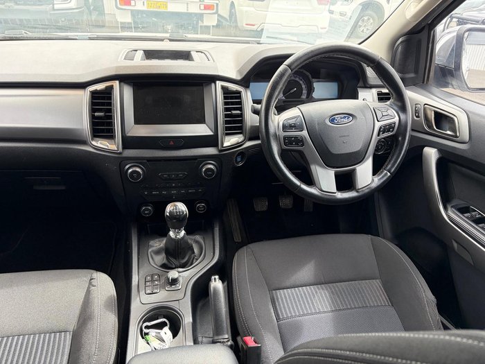 2019 Ford Ranger XLT PX MkIII MY19.75 4X4 Dual Range Arctic White