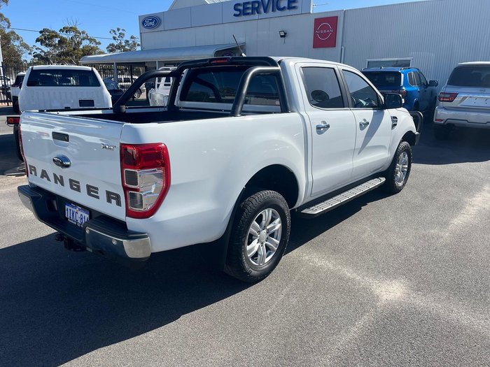 2019 Ford Ranger XLT PX MkIII MY19.75 4X4 Dual Range Arctic White