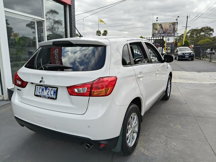 2013 Mitsubishi ASX XB MY13 White