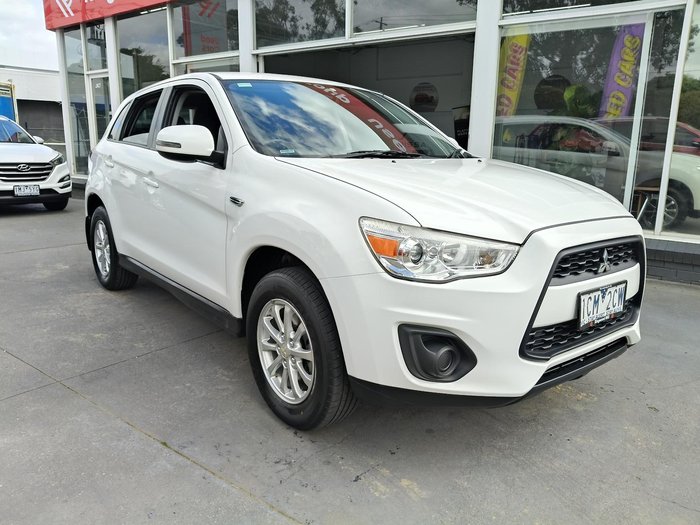 2013 Mitsubishi ASX XB MY13 White