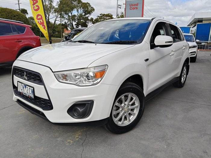 2013 Mitsubishi ASX XB MY13 White