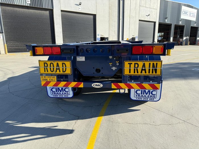 2025 CIMC 40' Skeletal With 3 Way Twist Locks-A Double Compliant