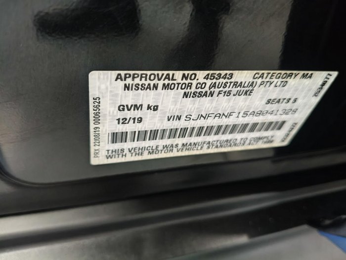 2019 Nissan JUKE Ti-S