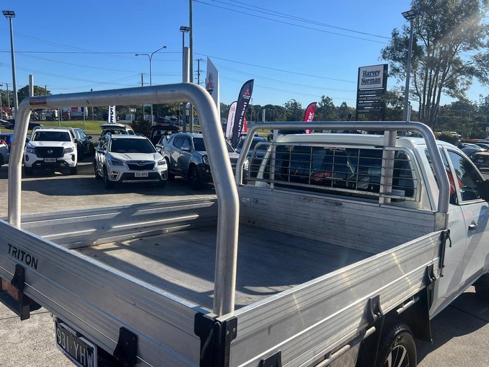 2018 Mitsubishi Triton GLX MQ MY18 4X4 Dual Range White