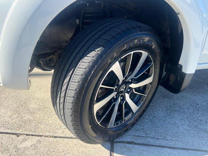 2018 Mitsubishi Triton GLX MQ MY18 4X4 Dual Range White