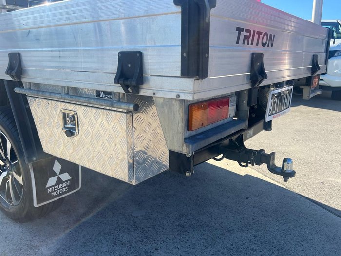 2018 Mitsubishi Triton GLX MQ MY18 4X4 Dual Range White