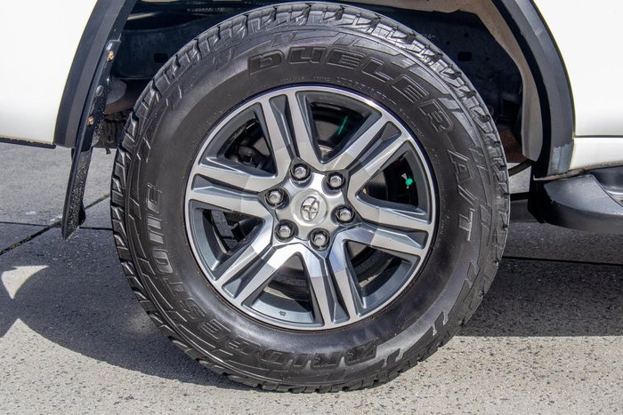 2020 Toyota Fortuner GXL GUN156R 4X4 Dual Range Glacier White