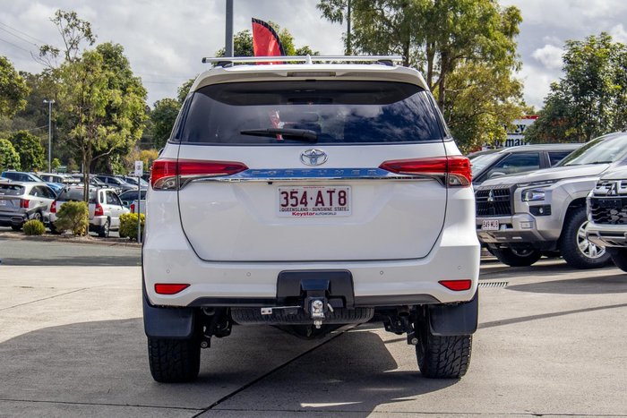 2020 Toyota Fortuner GXL GUN156R 4X4 Dual Range Glacier White
