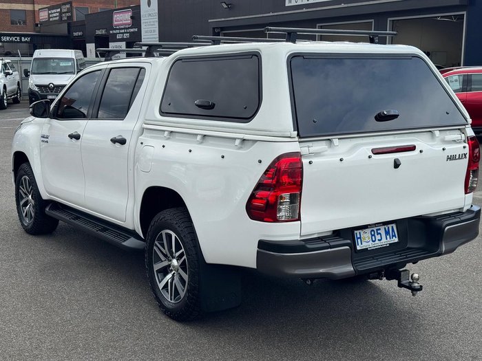 2018 Toyota Hilux SR GUN126R 4X4 Dual Range Glacier White
