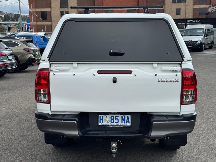 2018 Toyota Hilux SR GUN126R 4X4 Dual Range Glacier White
