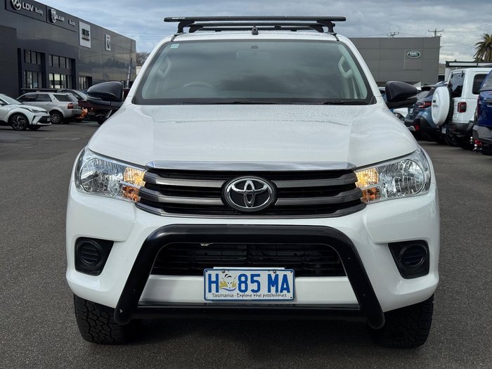 2018 Toyota Hilux SR GUN126R 4X4 Dual Range Glacier White