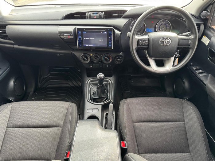 2018 Toyota Hilux SR GUN126R 4X4 Dual Range Glacier White