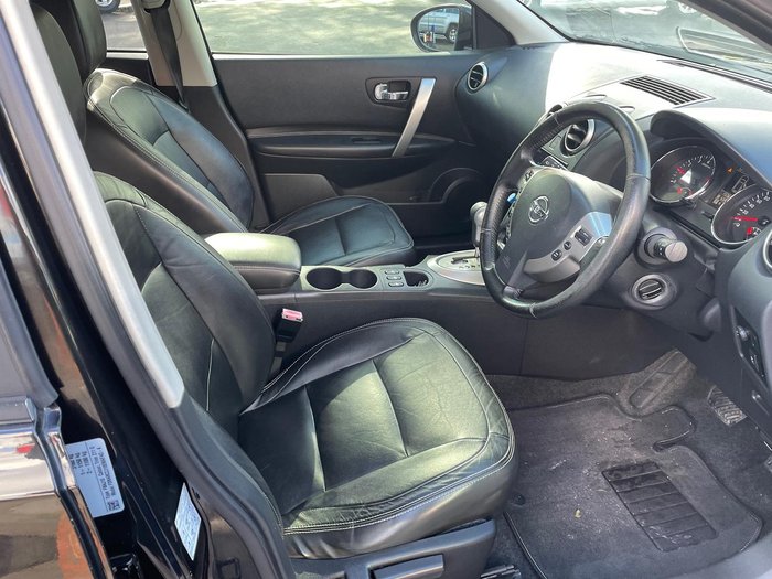 2012 Nissan Dualis Ti J10 Series 3 MY12 Pearl Black