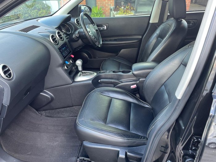 2012 Nissan Dualis Ti J10 Series 3 MY12 Pearl Black