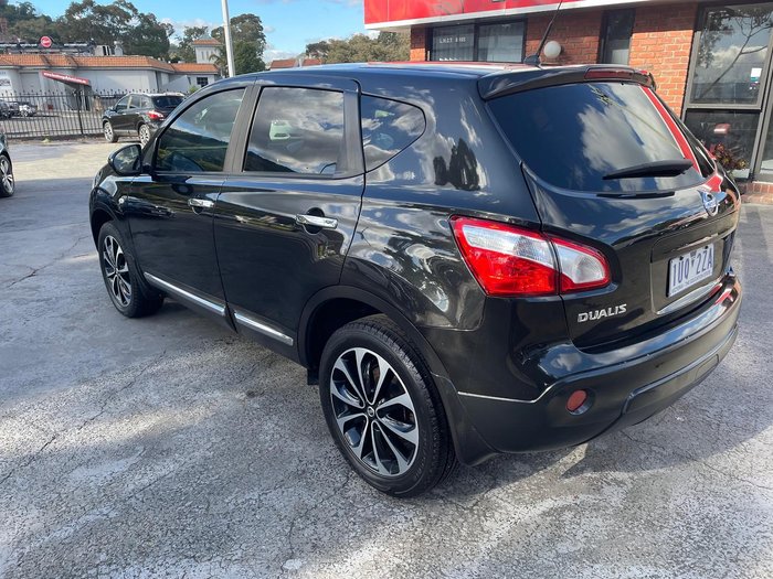 2012 Nissan Dualis Ti J10 Series 3 MY12 Pearl Black