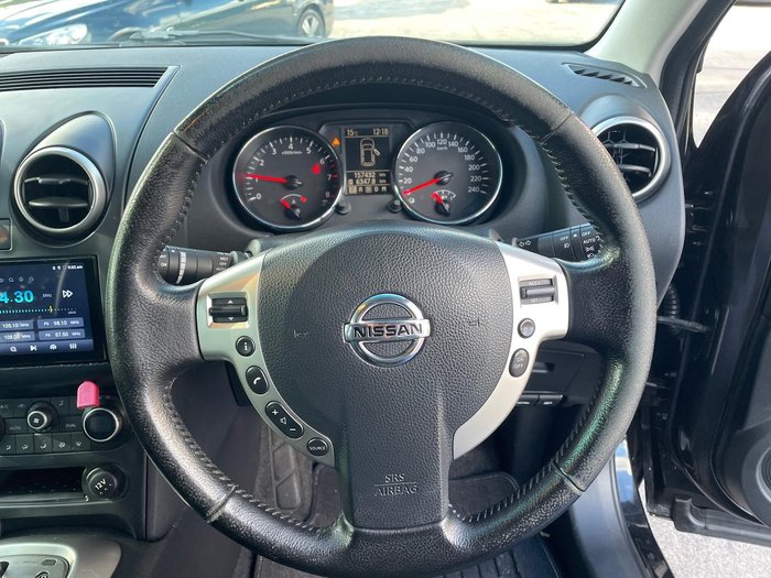 2012 Nissan Dualis Ti J10 Series 3 MY12 Pearl Black