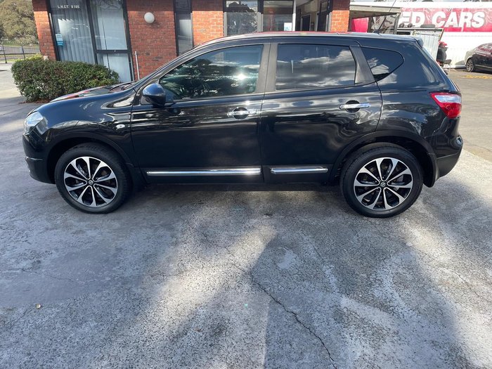 2012 Nissan Dualis Ti J10 Series 3 MY12 Pearl Black