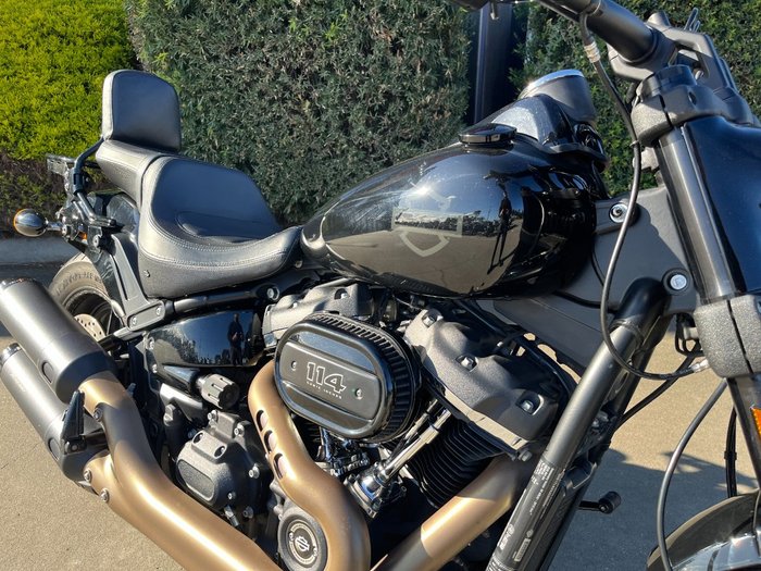 2018 HARLEY-DAVIDSON FXFBS FAT BOB S (114) Black