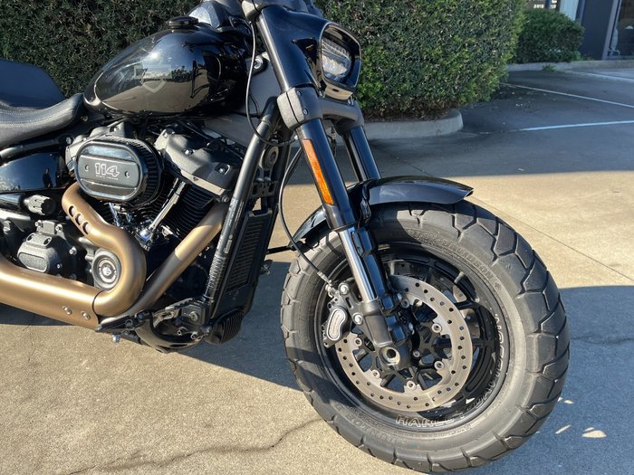 2018 HARLEY-DAVIDSON FXFBS FAT BOB S (114) Black