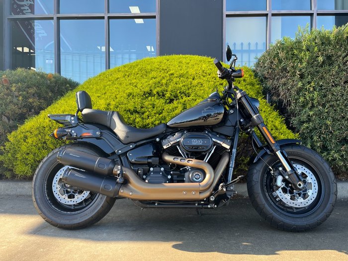 2018 HARLEY-DAVIDSON FXFBS FAT BOB S (114) Black