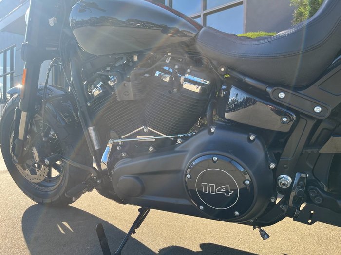 2018 HARLEY-DAVIDSON FXFBS FAT BOB S (114) Black