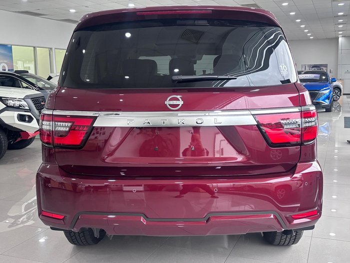 2025 Nissan Patrol Ti-L Y62 MY25 4X4 Dual Range Desert Red