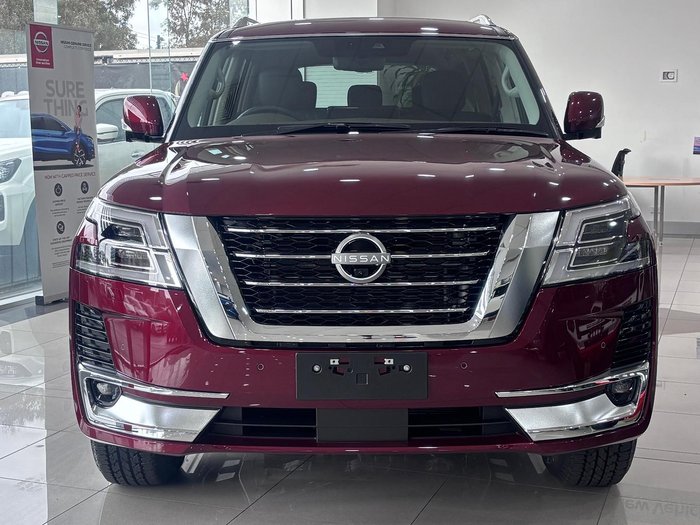 2025 Nissan Patrol Ti-L Y62 MY25 4X4 Dual Range Desert Red