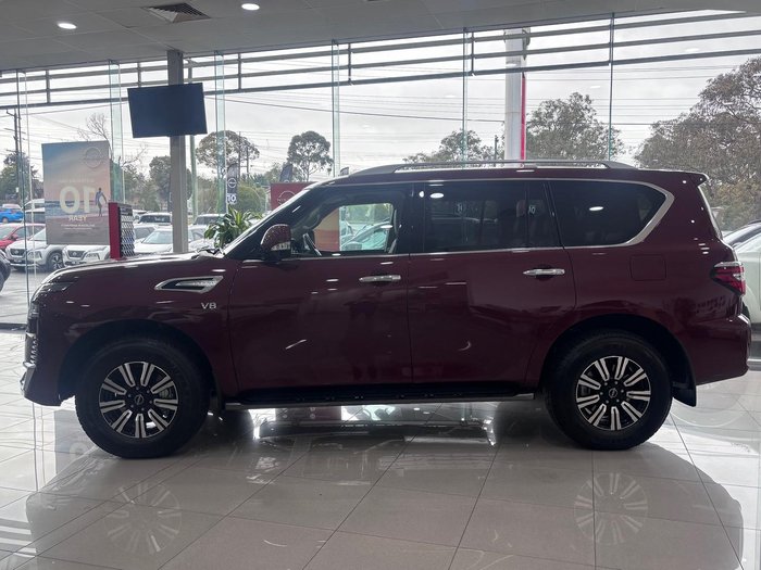 2025 Nissan Patrol Ti-L Y62 MY25 4X4 Dual Range Desert Red
