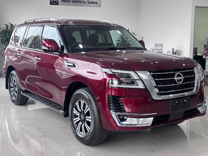 2025 Nissan Patrol Ti-L Y62 MY25 4X4 Dual Range Desert Red
