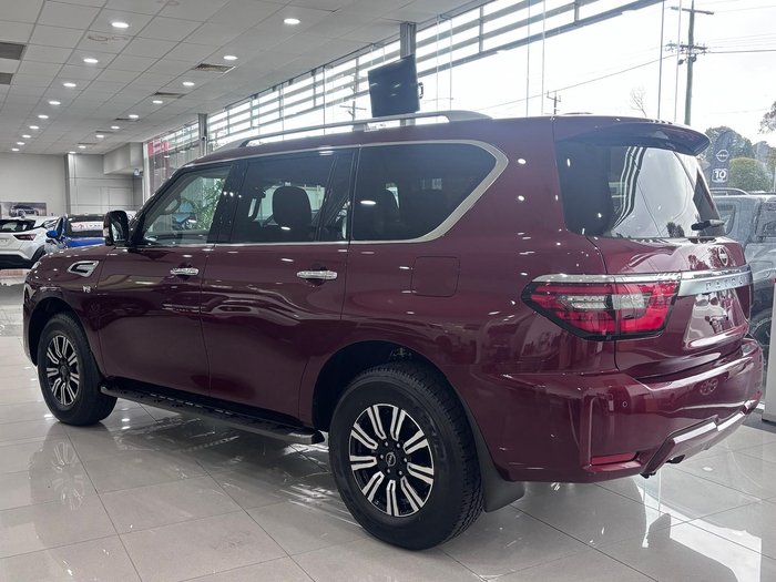 2025 Nissan Patrol Ti-L Y62 MY25 4X4 Dual Range Desert Red