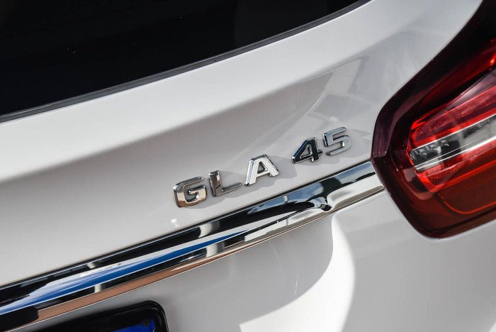 2018 Mercedes-Benz GLA-Class GLA45 AMG X156 Four Wheel Drive Polar White