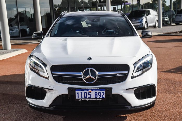2018 Mercedes-Benz GLA-Class GLA45 AMG X156 Four Wheel Drive Polar White