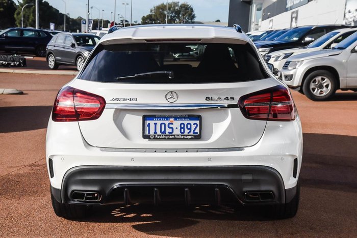 2018 Mercedes-Benz GLA-Class GLA45 AMG X156 Four Wheel Drive Polar White