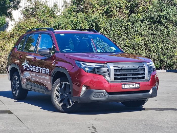 2025 Subaru Forester S6 MY26 AWD Crimson Red