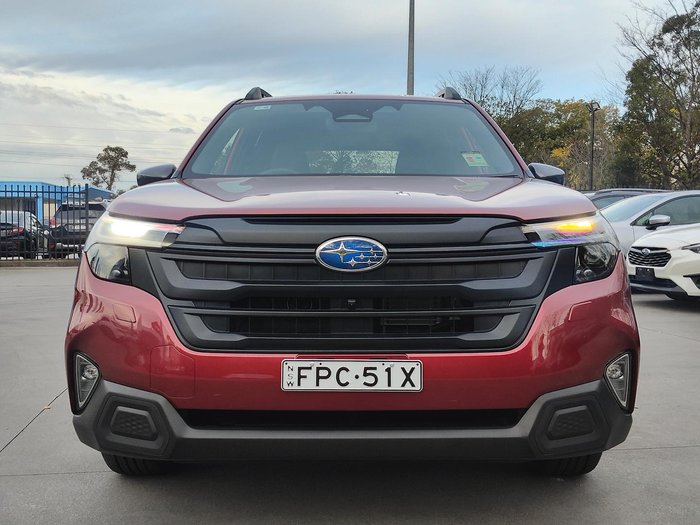 2025 Subaru Forester S6 MY26 AWD Crimson Red