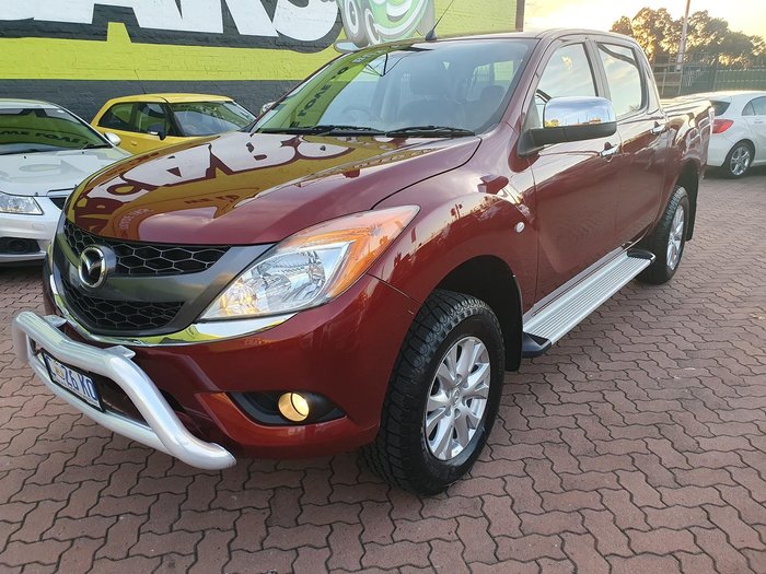2011 Mazda BT-50 XTR UP 4X4 Copper Red