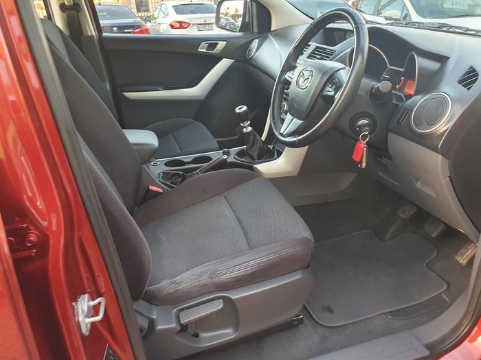 2011 Mazda BT-50 XTR UP 4X4 Copper Red