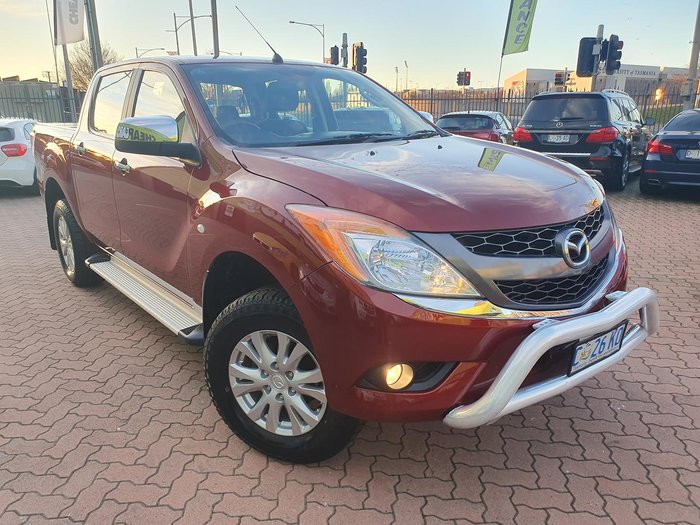 2011 Mazda BT-50 XTR UP 4X4 Copper Red