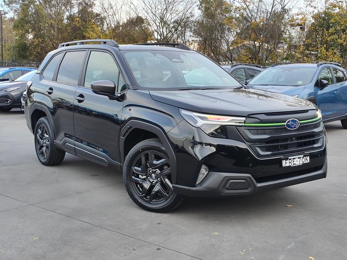 2025 Subaru Forester Sport S6 MY26 AWD Crystal Black