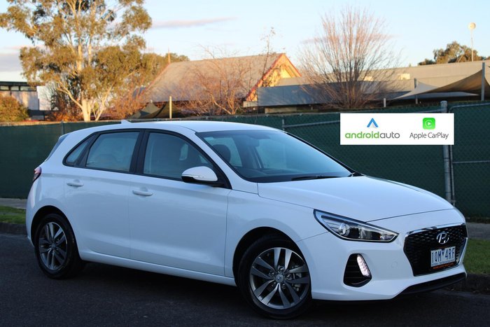 2019 Hyundai i30 Active PD2 MY20 Polar White
