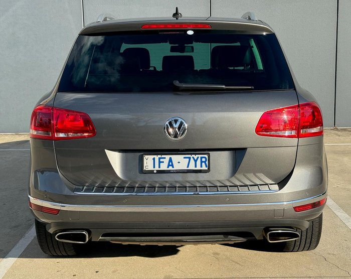 2015 Volkswagen Touareg V6 TDI 7P MY16 Four Wheel Drive Canyon Grey